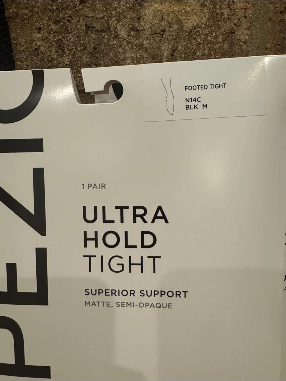 Capezio black footed